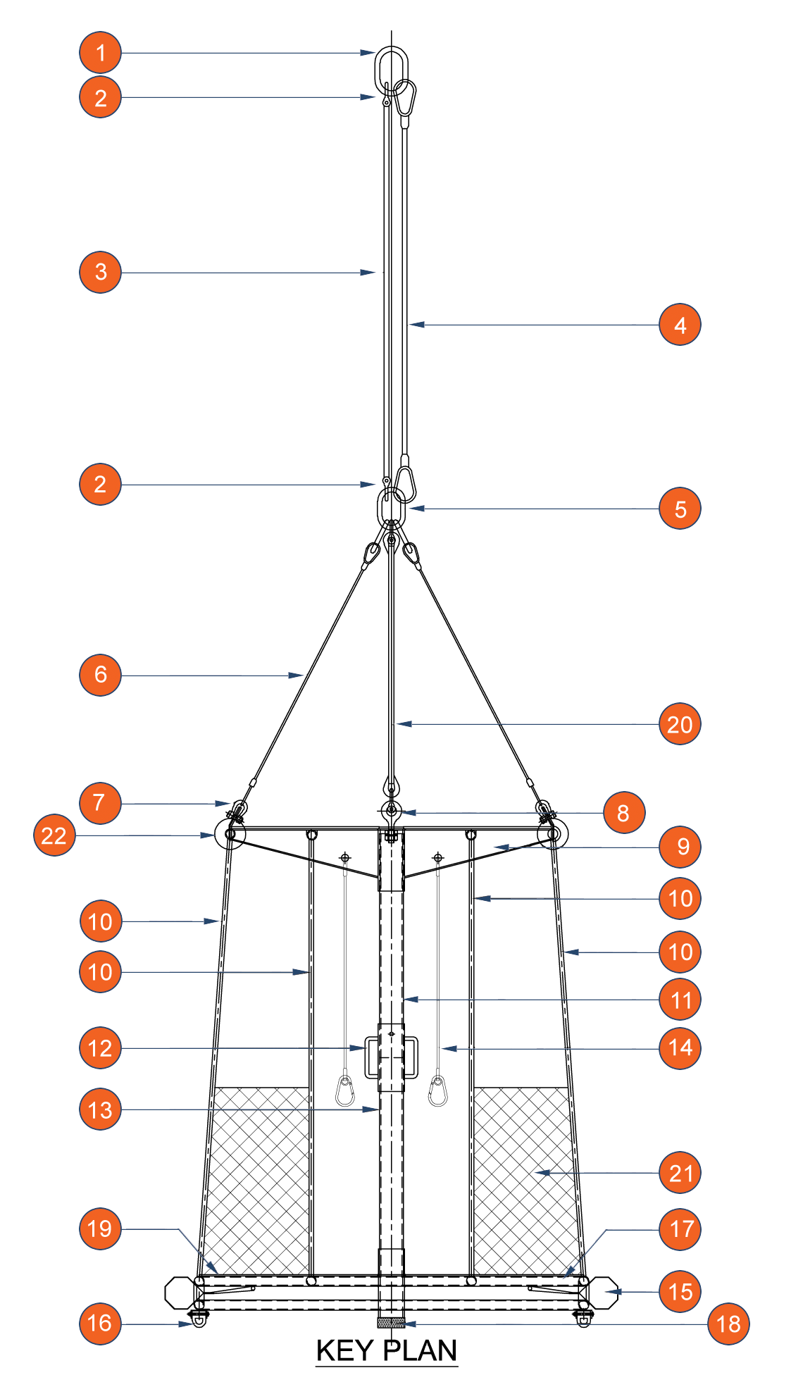 PERSONAL TRANSFER BASKET RIGID TYPE ZAINABO